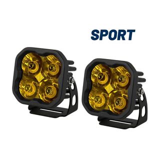 Stage Series 3 SPORT SAE/DOT Yellow LED Pod (pair)