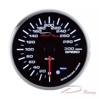 PK-WA Series 95mm - 300 Metric Kph Kmh Speedometer On Dash