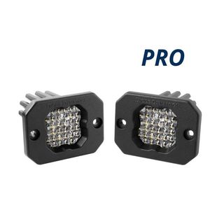 Stage Series C1 White Pro Flush Mount LED Pod (pair)