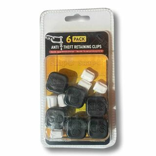 6 PACK OF RETAINING CLIPS