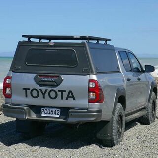 Canopy Toyota Hilux Double Cab, 2016 - 2023, Black or Dark Grey