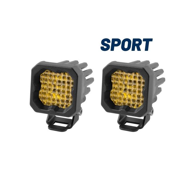 Stage Series C1 Yellow Sport Standard LED Pod (Pair)
