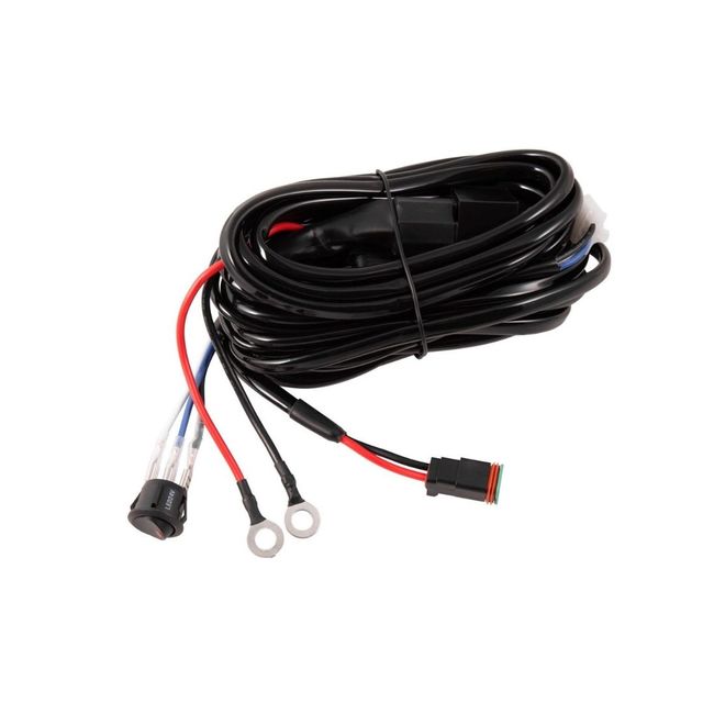 Heavy Duty Single Output 2-Pin Offroad Wiring Harness
