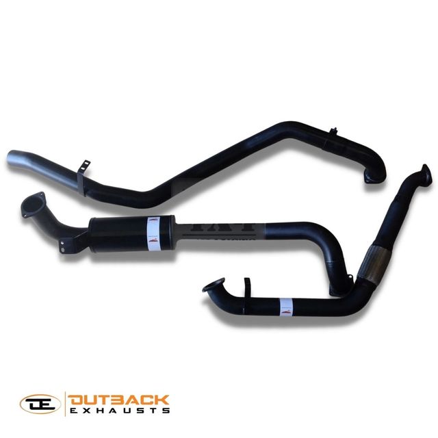 Toyota Landcruiser80 Series 3” 409 Stainless Steel Exhaust System Impact Off Road Group