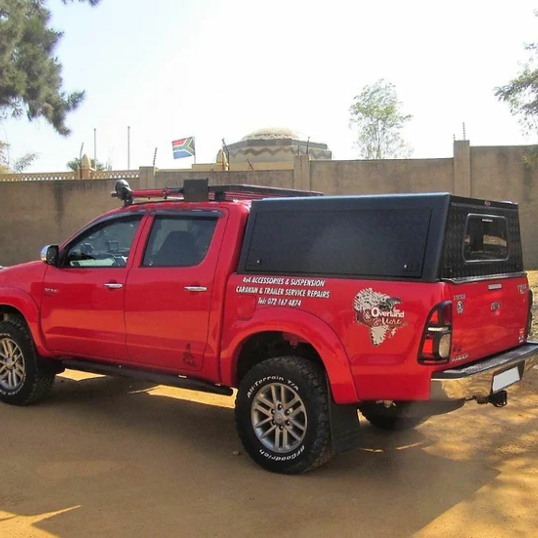 Bushtech Toyota Hilux - 2004 to 2014, Black or Dark Grey